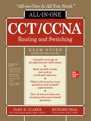 cover image of CCT/CCNA Routing and Switching All-in-One Exam Guide (Exams 100-490 & 200-301)